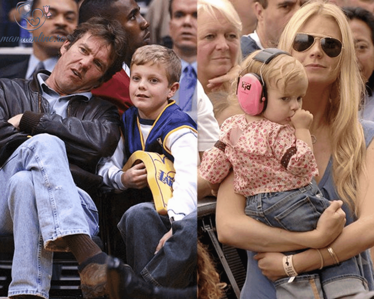 Vedete care își promovează stilul de viață sănătos alături de copii