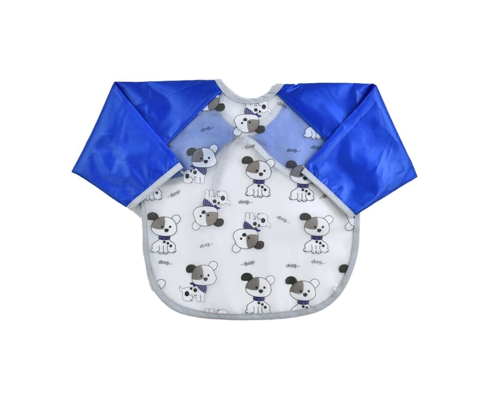 Baveta impermeabila din fas pentru bebelusi 6-12 luni