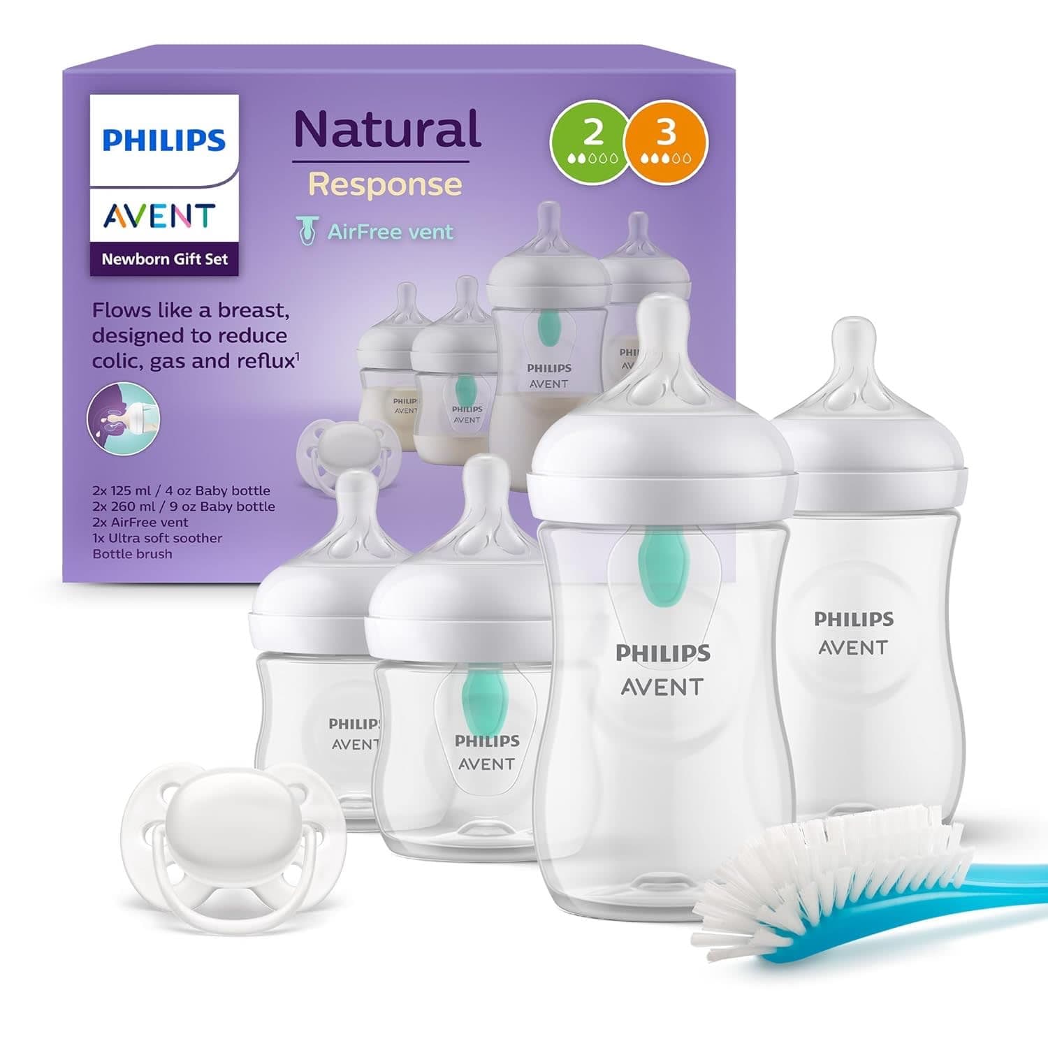 Set nou-nascuti Philips Avent Natural Response SCD657/11