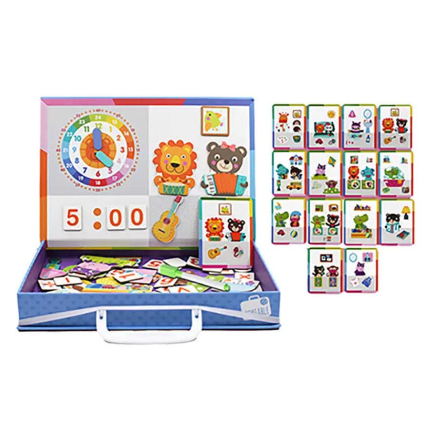 Cutie magnetica de puzzle MagniWorld