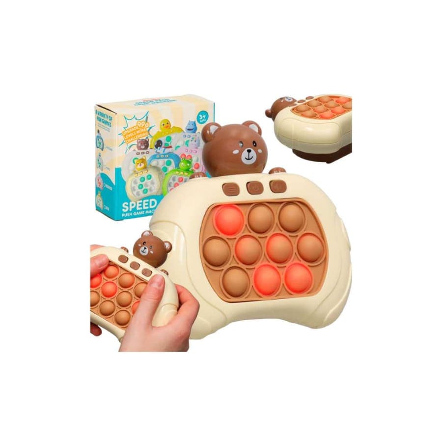 Jucarie senzoriala anti-stres copii, Ursulet, 3 ani+