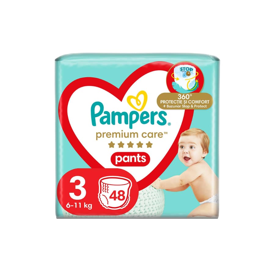 Pampers Pants Premium Care Mega Box nr. 3, 6-11kg 48buc