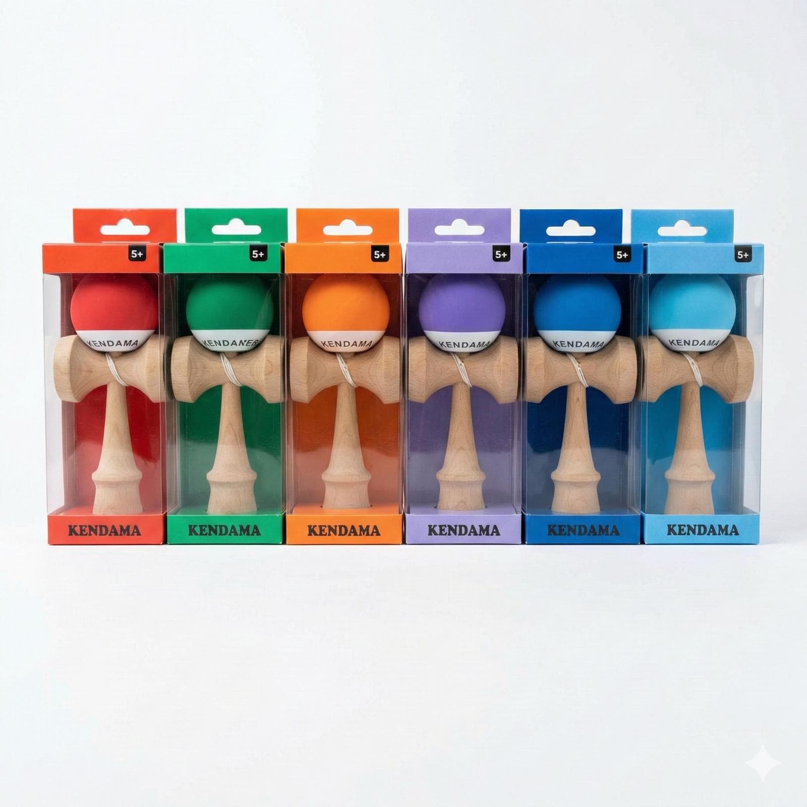 Kendama din Lemn – Cupe mari, Diverse Culori, Jucarie Skill Toy pentru Copii