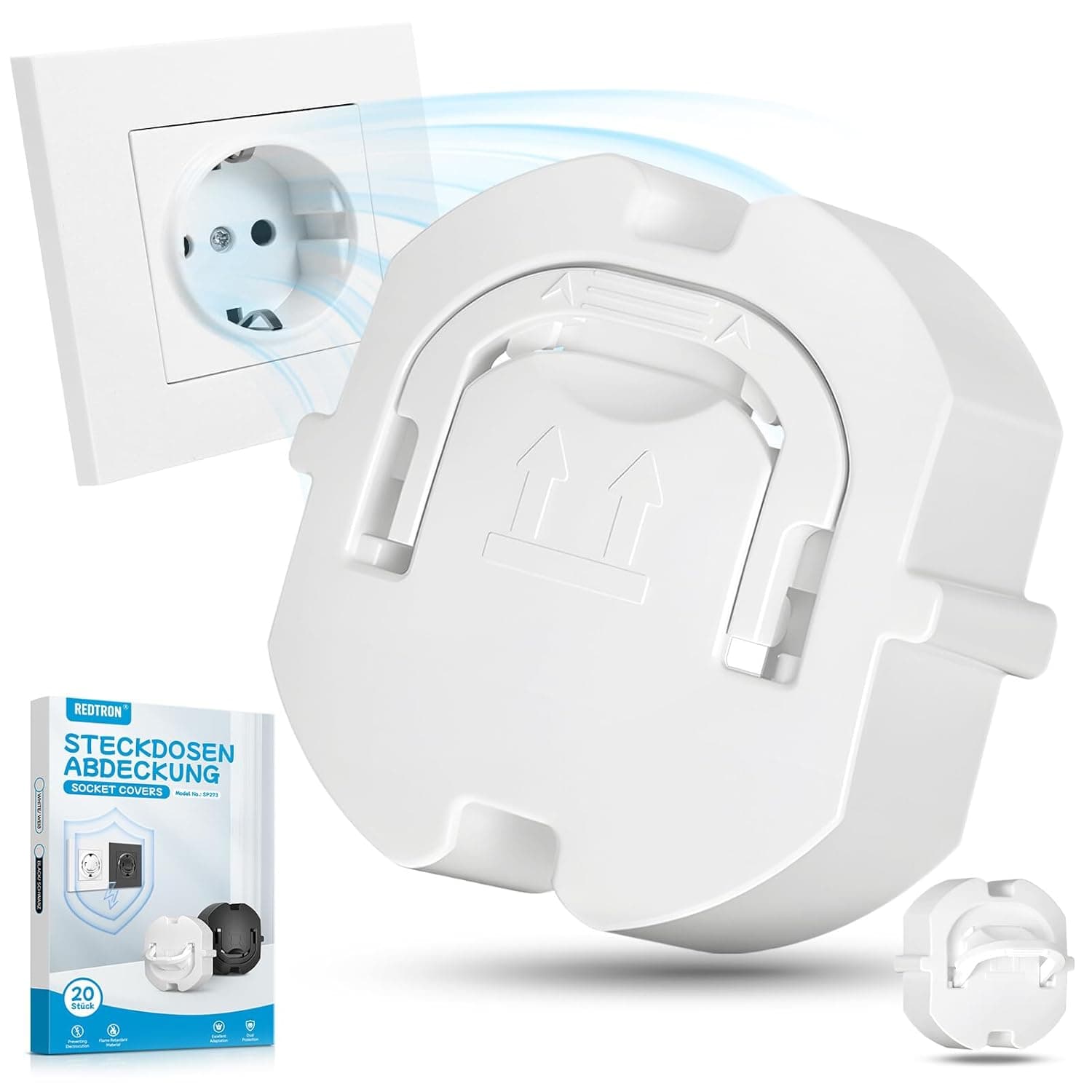 REDTRON Protectii Prize Copii, Set 20 bucati, Alb