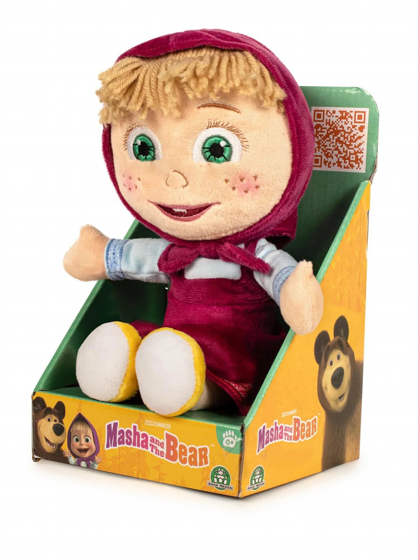 Jucarie de Plus Famosa Masha si Ursul - MASHA 28 cm