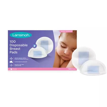 Tampoane pentru san Lansinoh, confort si protectie zilnica,100 bucati