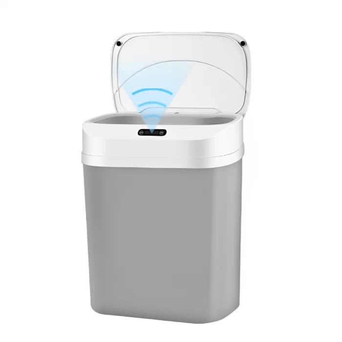 Cos de gunoi automat cu senzor de miscare, ideal pentru copii, 16L