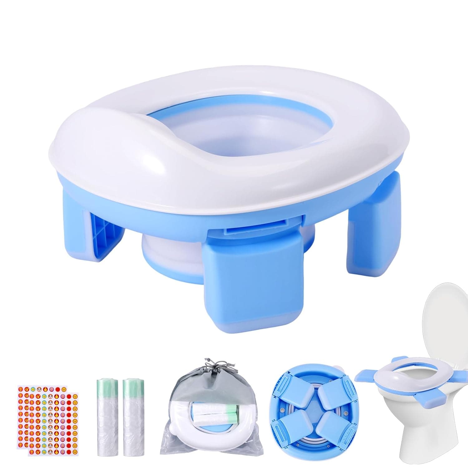 Olita pliabila copii 3 in 1 portabila, 1 an+