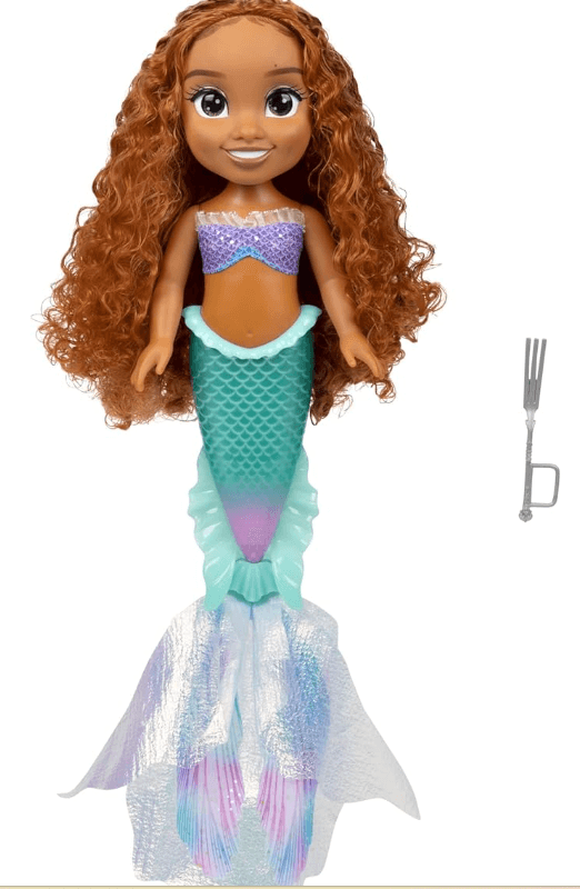 Papusa Ariel sirena spectaculoasa 38cm Disney original