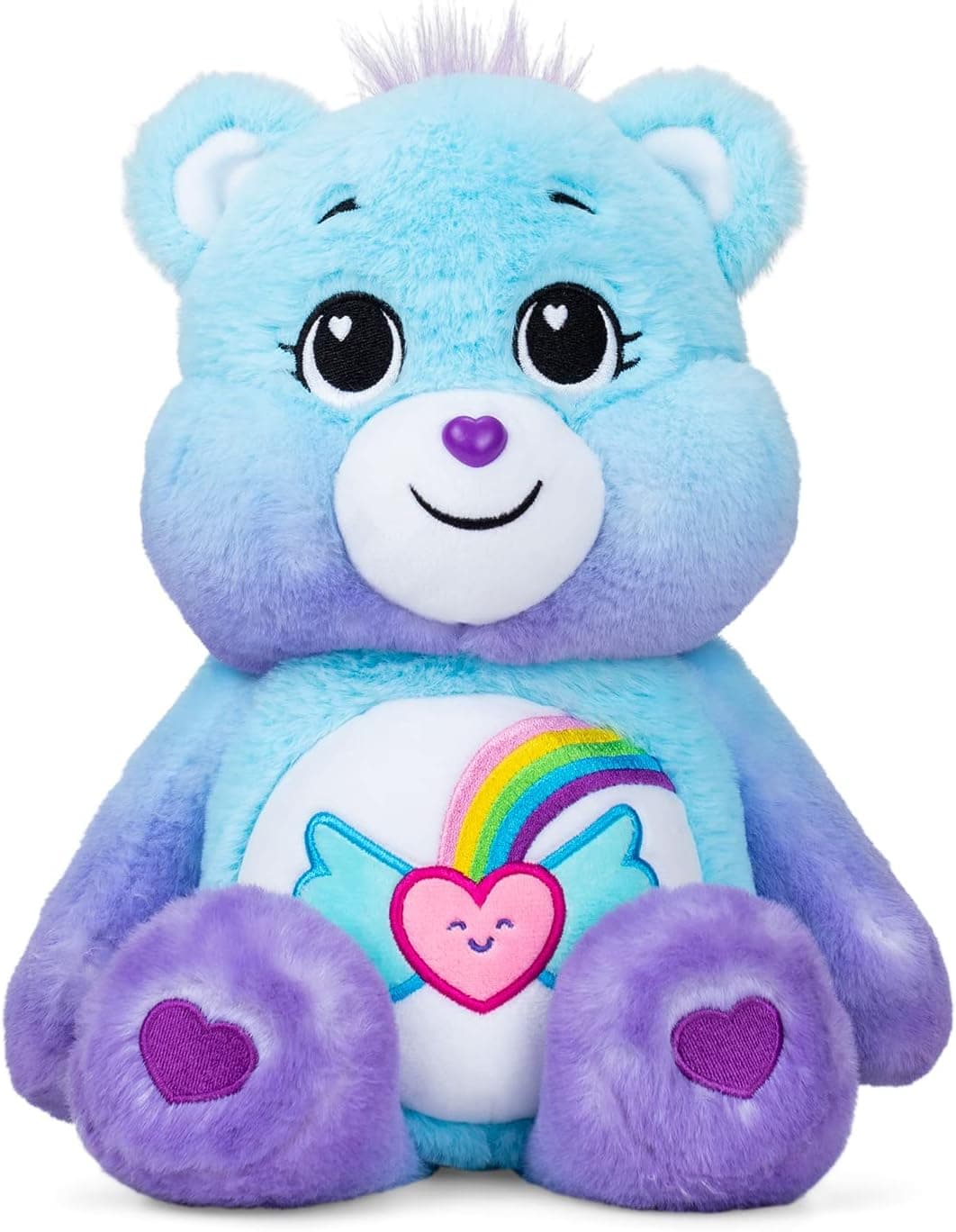 Ursulet plus Care Bears bebe, Pufos, Adorabil, 35 cm, 4+ ani