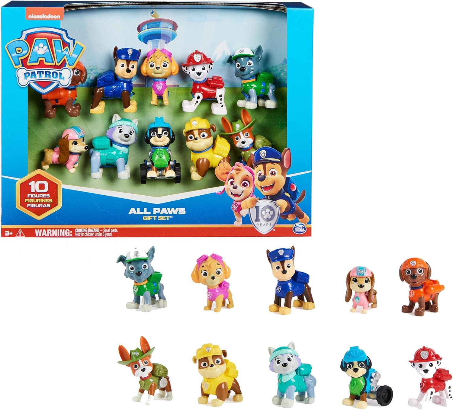 Set 10 figurine Paw Patrol | Eroic - Colectionabil
