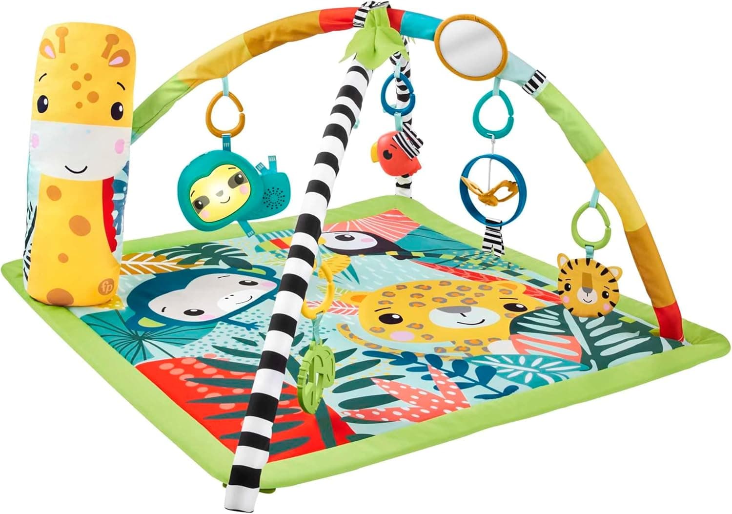 Salteluta copii Fisher Price 3 in1, Senzoriala ideala cadou