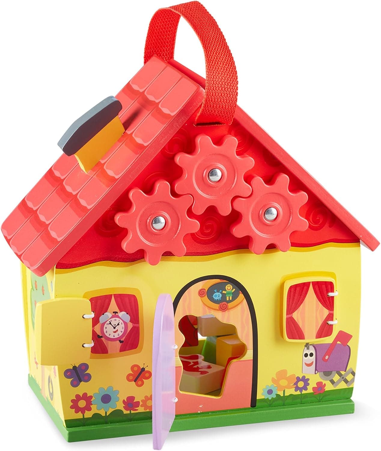 Casuta interactiva 8 piese, Melissa & Doug Blue's Clues