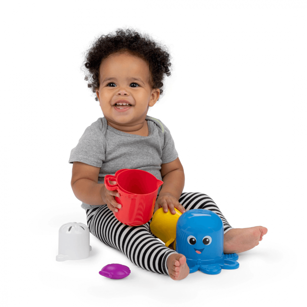 Set 5 pahare senzoriale Baby Einstein, Joaca la baita