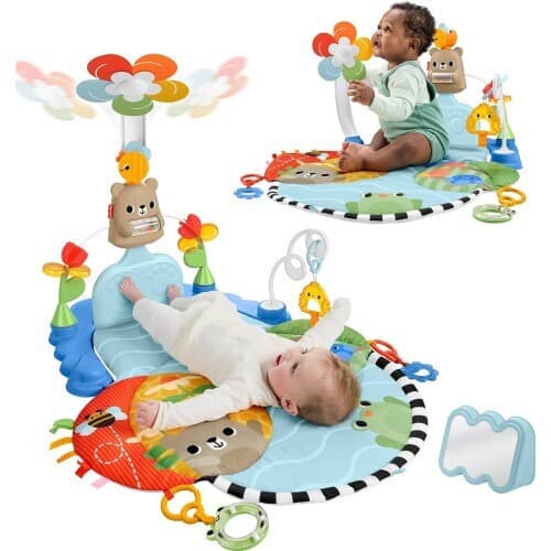 Saltea bebe Fisher Price 3 in 1, Magica cu 10 activitati