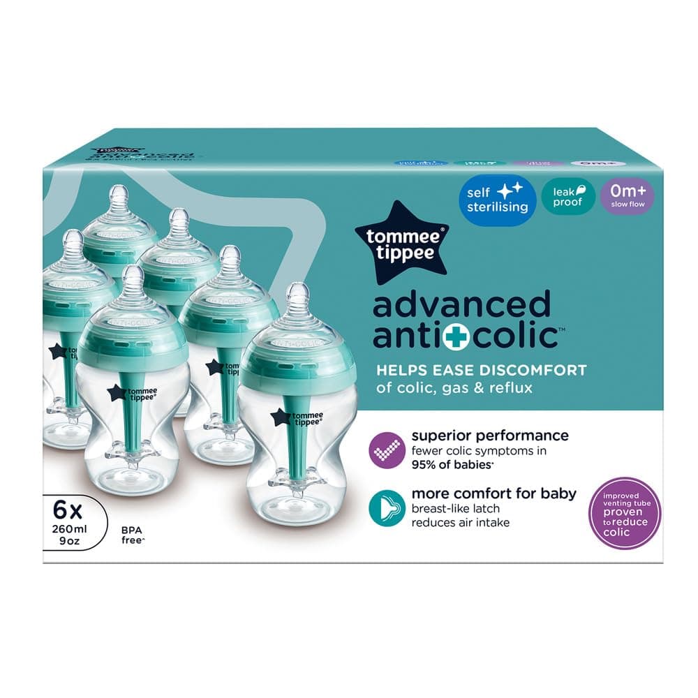 Biberoane anti-colici premium | Tommee Tippee | 6x260 ml