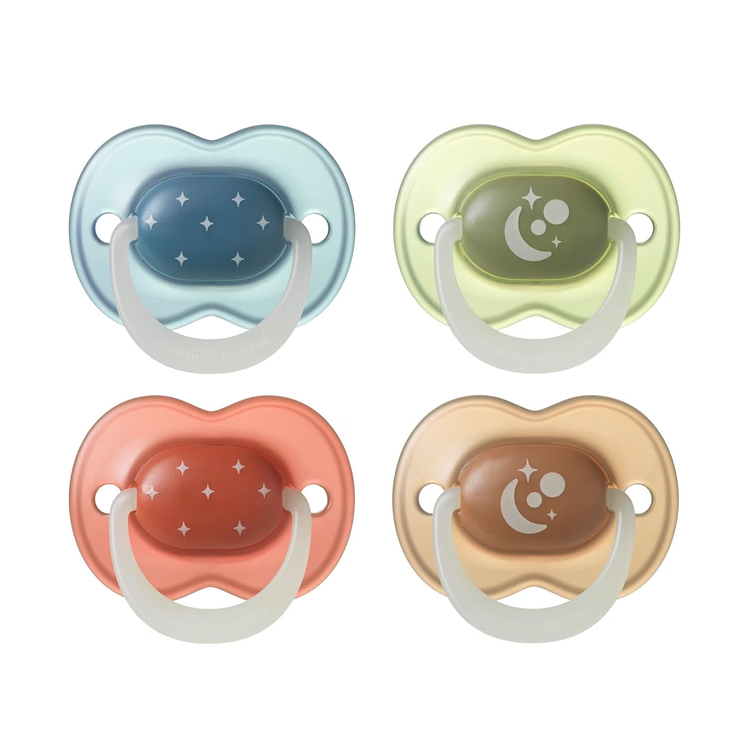 Set 4 suzete Tommee Tippee NightGlow, ideale 6-18 luni