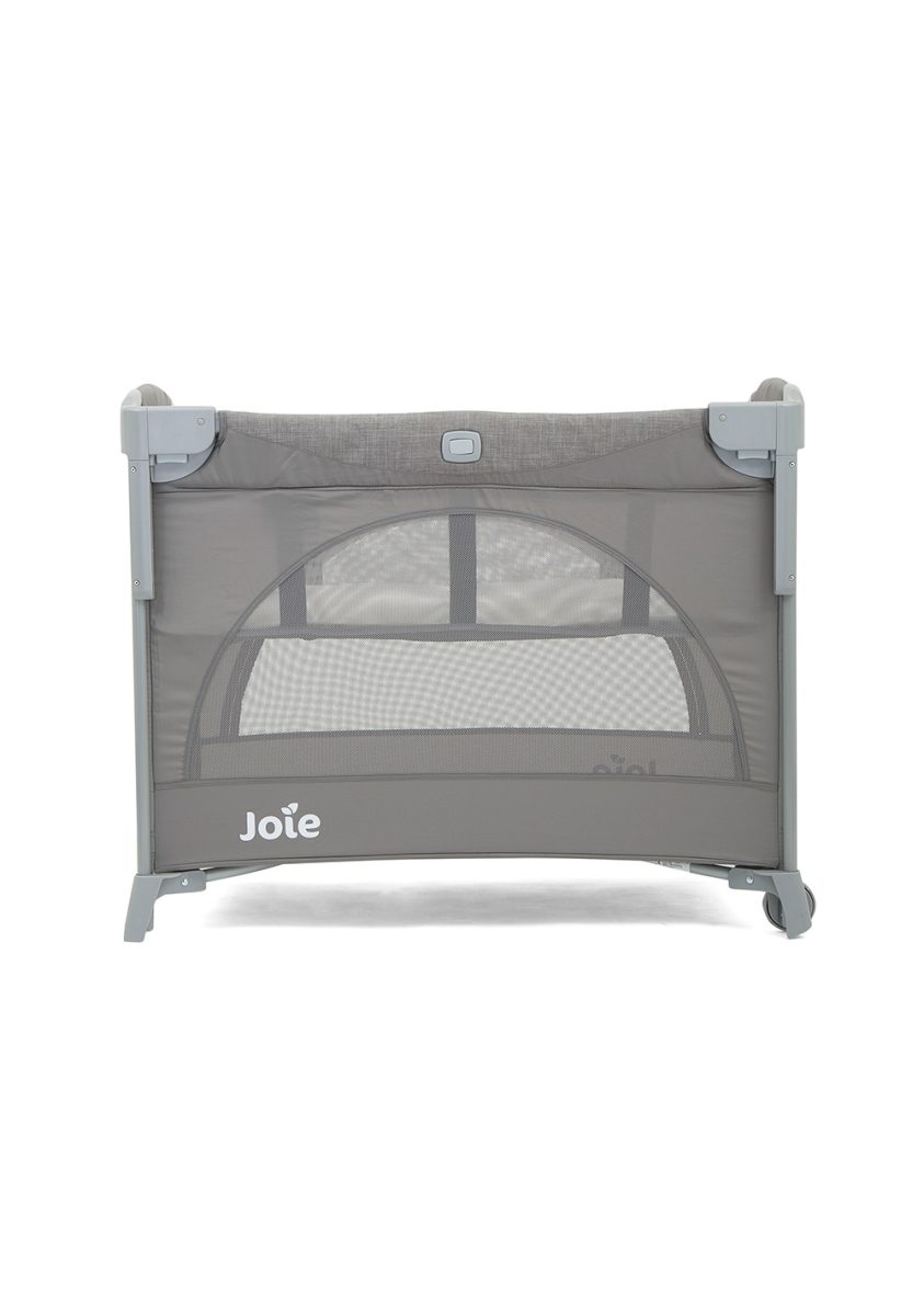 Joie – Patut pliant pentru cosleeping Kubbie Foggy Gray