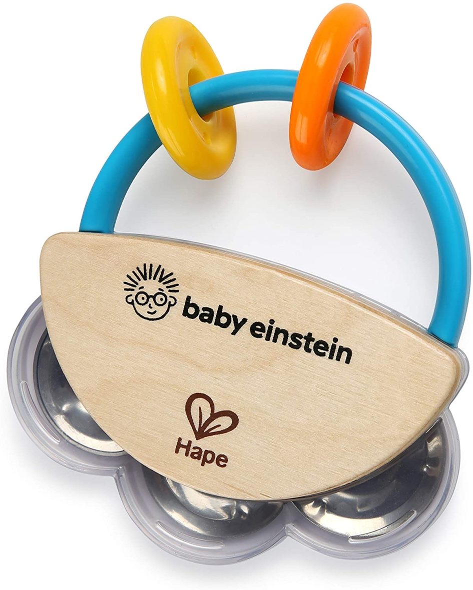 Baby Einstein – Jucarie mini tamburina din lemn