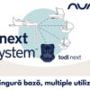 Nuna - Set Scaun auto rotativ i-Size TODL next Pine, 40-105 cm + Baza isofix BASE next i-Size pentru TODL next, testat ADAC