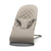 BabyBjorn - Balansoar Bliss Sand Grey, Bumbac cu bara de jucarii - imagine 2