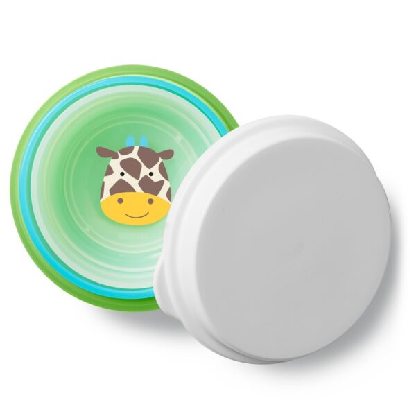Skip Hop Set boluri anti-alunecare pentru servire- Girafa - imagine 2