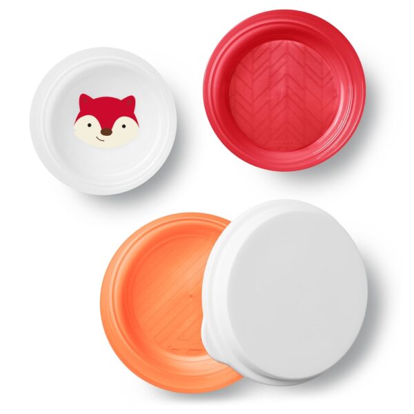 Skip Hop Set boluri anti-alunecare - Vulpe - imagine 2
