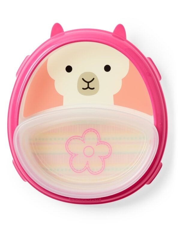 Skip Hop Set farfurie & bol Zoo Smart - Lama - imagine 2