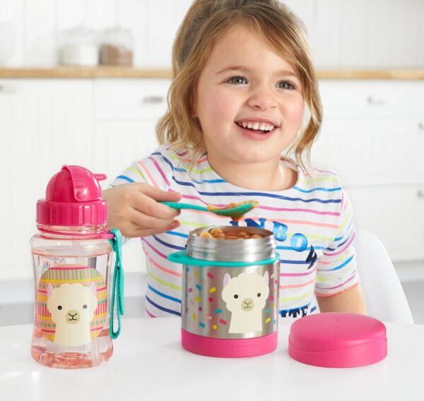 Skip Hop Recipient pentru mancare Zoo – Lama - imagine 2