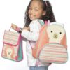Skip Hop Saculet pentru pranz Zoo - Lama - imagine 2