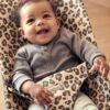 BabyBjorn - Balansoar Bliss Beige/Leopard, Bumbac - Editie Limitata - imagine 2