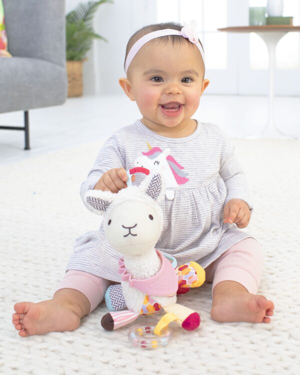 Skip Hop Jucarie de activitati Lama - Bandana Buddies - imagine 2