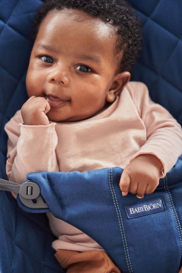 BabyBjorn - Balansoar Bliss Midnight Blue, Bumbac - imagine 2