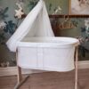 BabyBjorn - Baldachin pentru patut pliabil co-sleeper, Alb - imagine 2