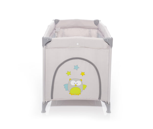 ZOPA - Patut pliant 2 nivele Nanny Griffin Grey - imagine 2