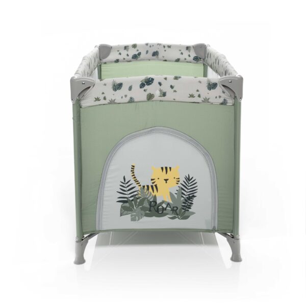 ZOPA - Patut pliant 1 nivel Caravan Jungle Green - imagine 2