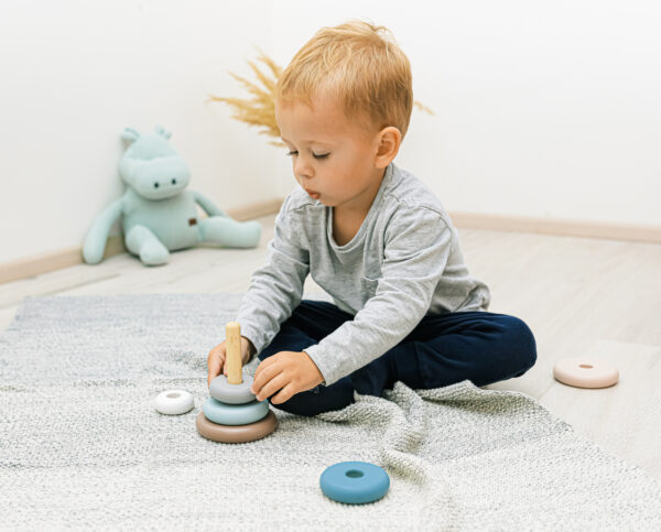 ZOPA - Jucarie Turnul Inelelor Blue - imagine 2