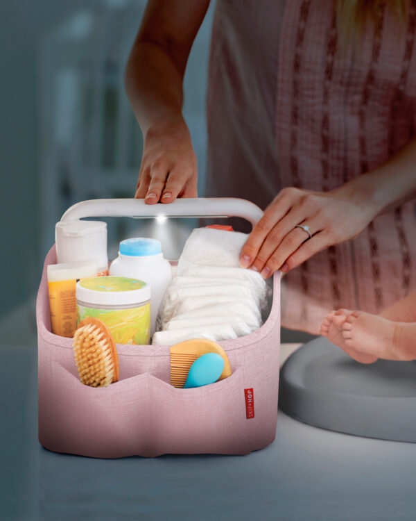 Skip Hop Organizator cu lumina Light Up Pink Heather - imagine 2