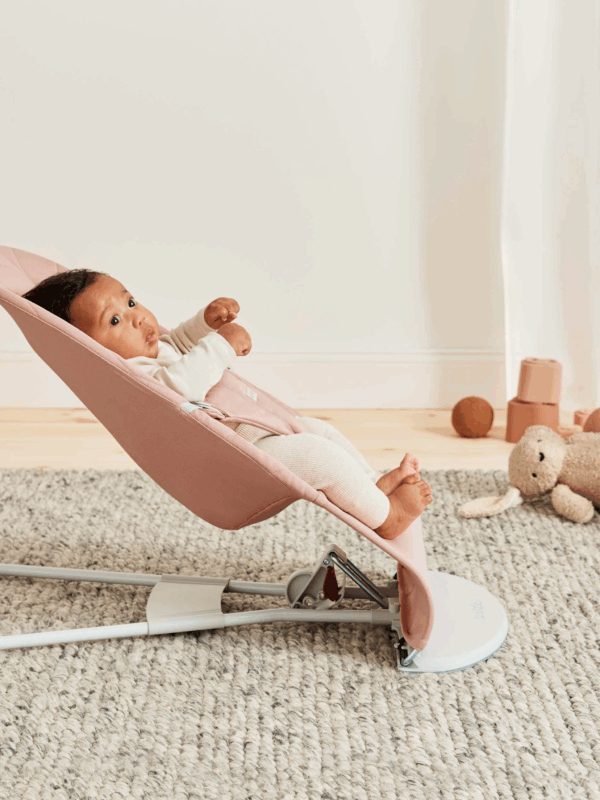 BabyBjorn - Balansoar Bliss Dusty Pink, Bumbac - imagine 2