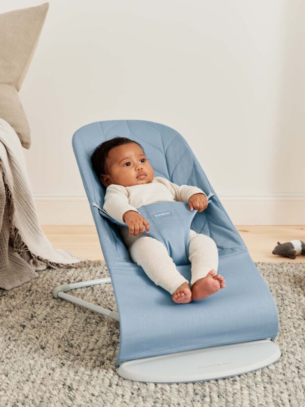 BabyBjorn - Balansoar Bliss Blue, Bumbac - imagine 2