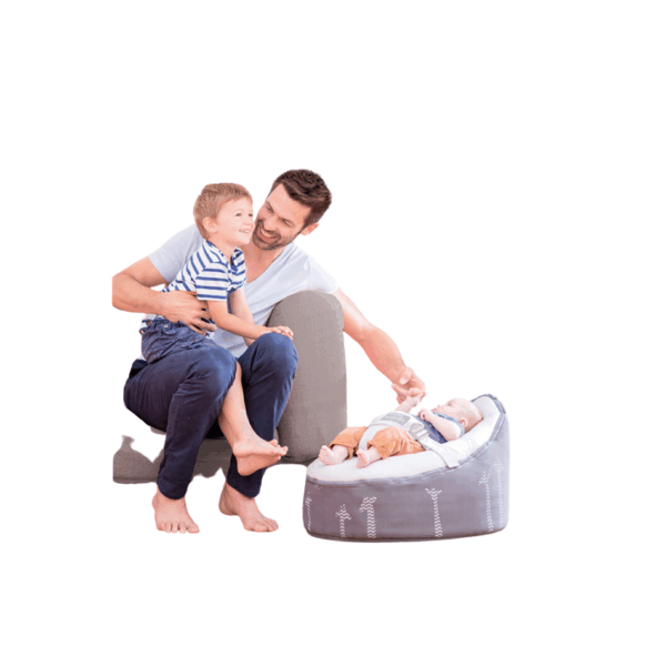 Hamac Doomoo Babymoov Giraffe pentru bebelusi - imagine 2