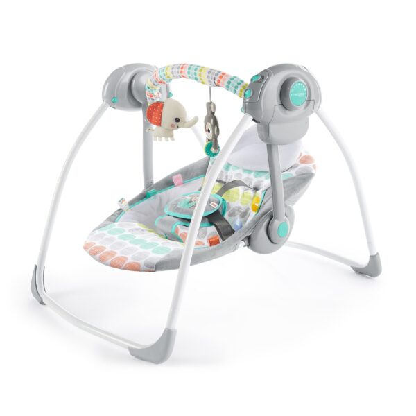 Bright Starts – Leagan portabil Whimsical Wild™ - imagine 4