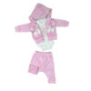 set haine 3 piese catifea