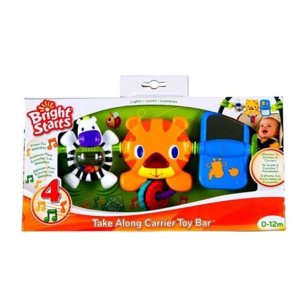 Bright Starts - Bara de jucarii cu lumini si sunete Take Along - imagine 2