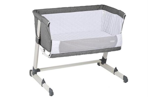 BabyGo – Patut co-sleeper 2 in 1 Together Grey - imagine 2