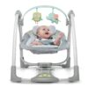 Ingenuity - Leagan portabil Swing 'n Go Portable Swing™ - Hugs & Hoots™ - imagine 3