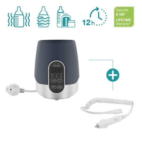 Babymoov - Incalzitor pentru biberoane (recipiente) pentru casa si masina NutriSmart - imagine 2