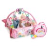 Bright Starts - Salteluta de activitati 5 in 1 Gym & Ball Pit Rainbow Tropics - imagine 2