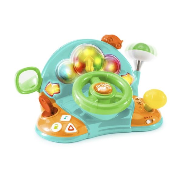 Bright Starts - Jucarie multifunctionala cu volan Lights & Colors Driver™ - imagine 4