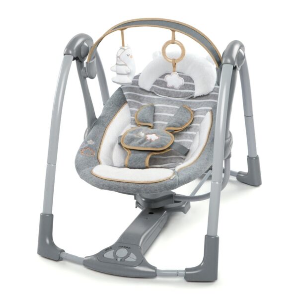 Ingenuity - Leagan portabil Swing 'n Go Portable Swing™ - Bella Teddy™ - imagine 4